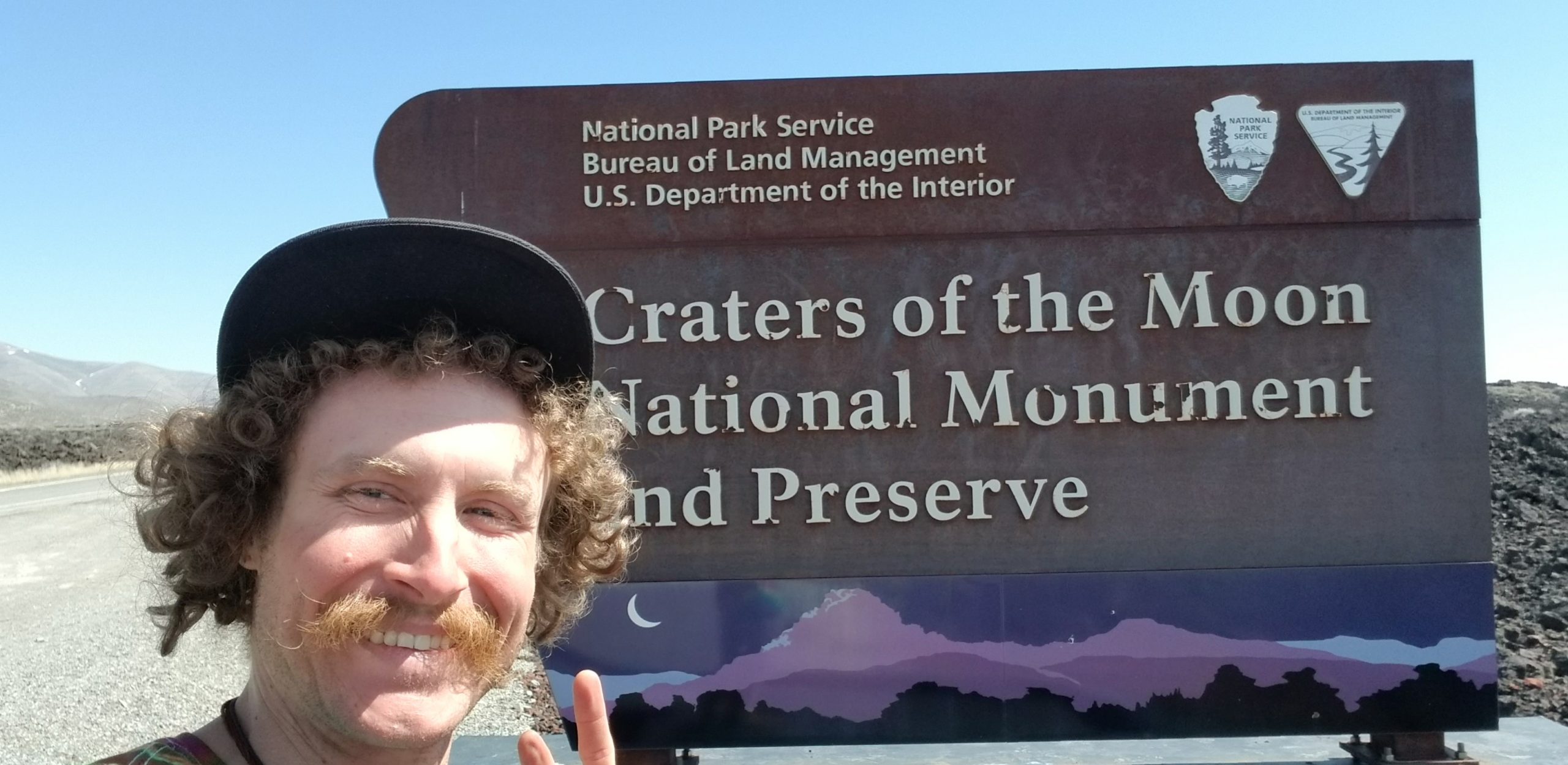 Craters Entrance Sign