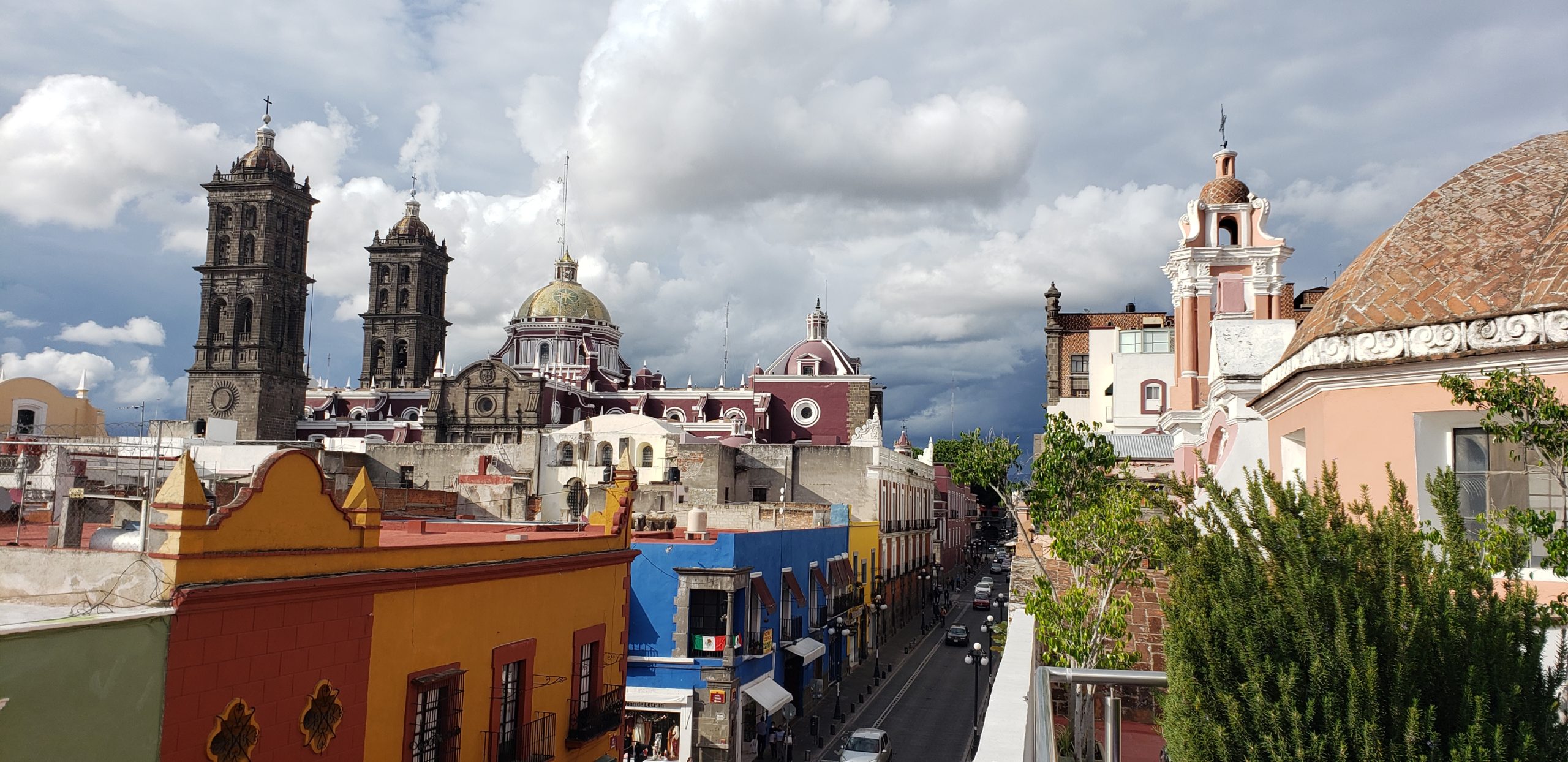 Panoramic View of Puebla